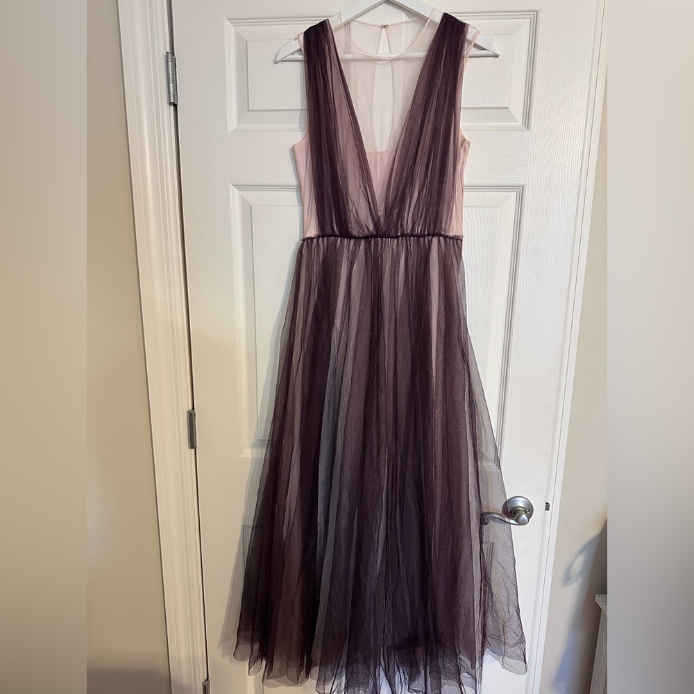 H&M Conscious Collection Pink & Purple Tulle Dress / Gown NWT